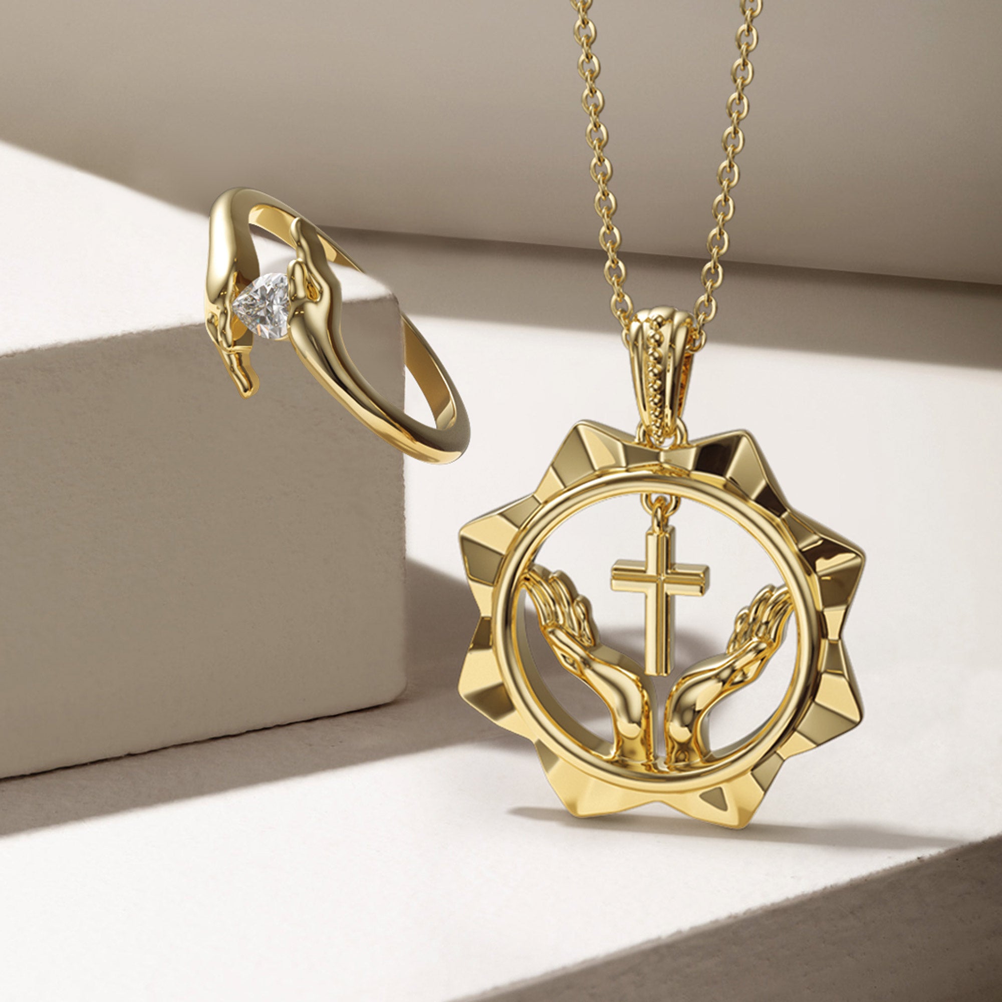 Heartbound Unity Statement Ring - vanimy