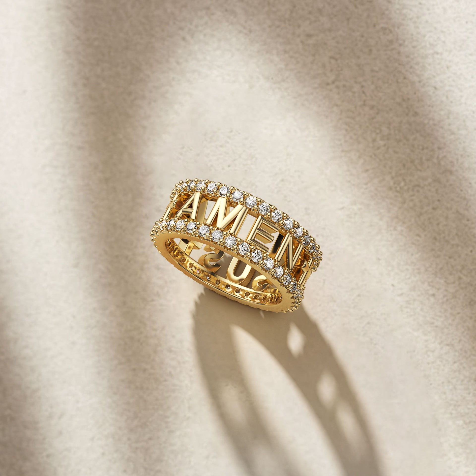 Vanimy Trinity Cross Ring | Vanimy