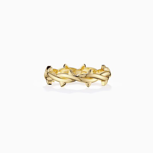 Dornenkronenring aus Sterlingsilber