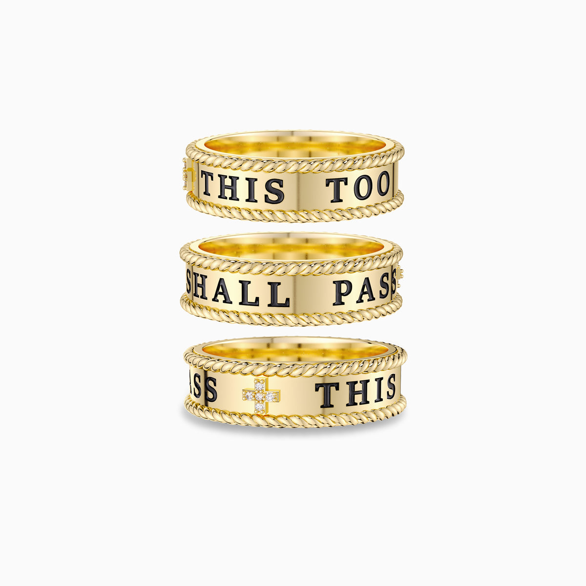 This Too Shall Pass Cross Statement Ring – vanimy