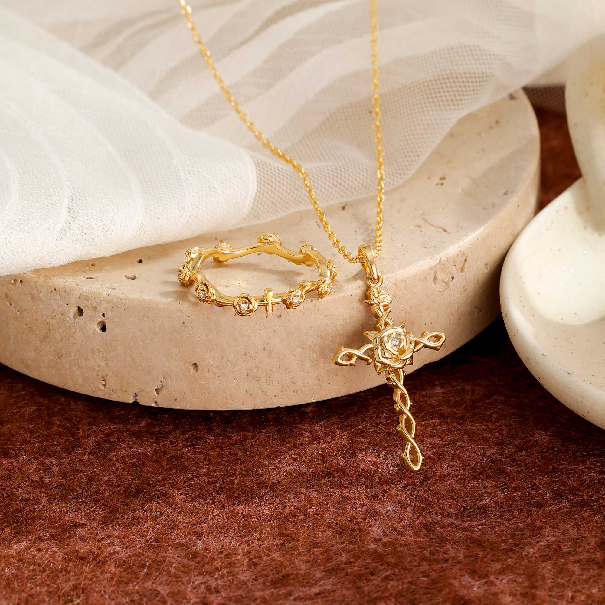 Rose Devotion Band Ring