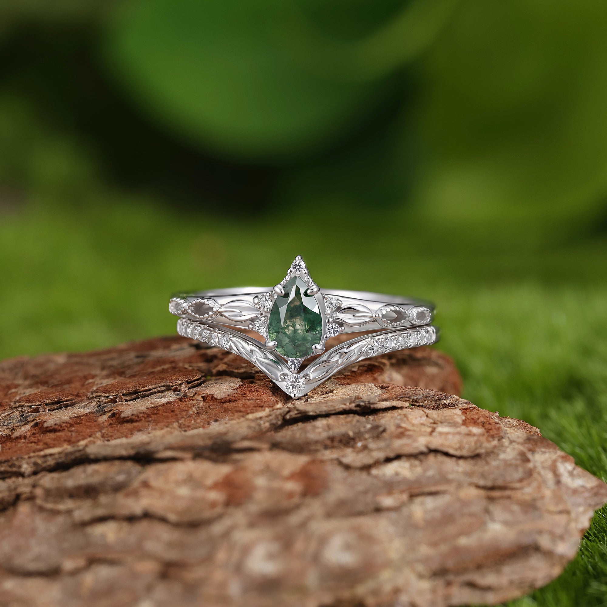 Vine Whisper Stacking Ring