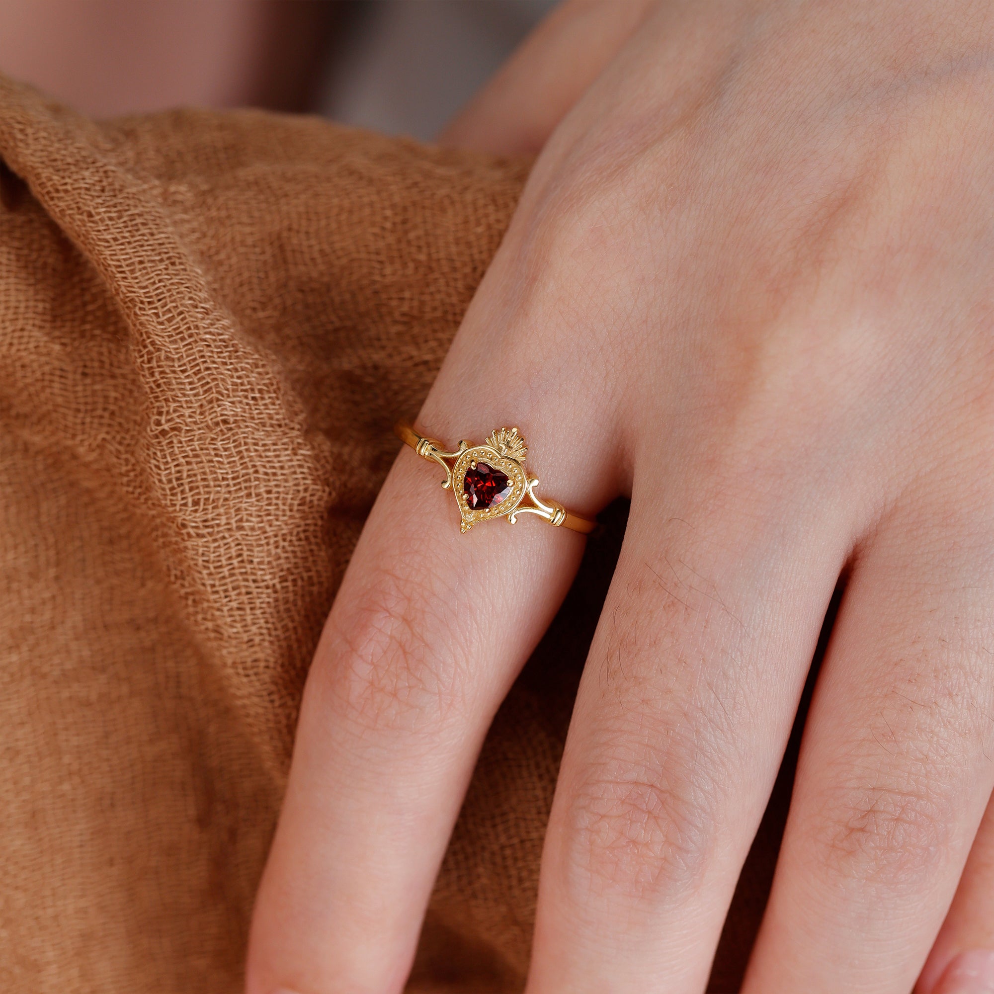 Sacred Heart Devotion Ring