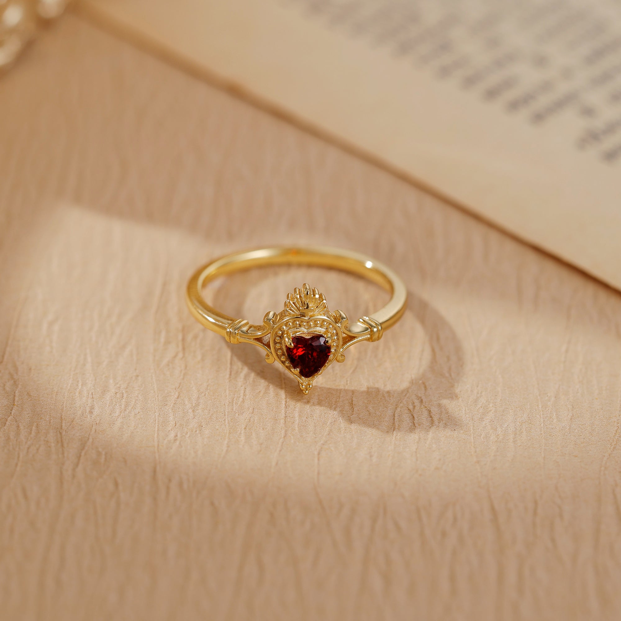 Sacred Heart Devotion Ring