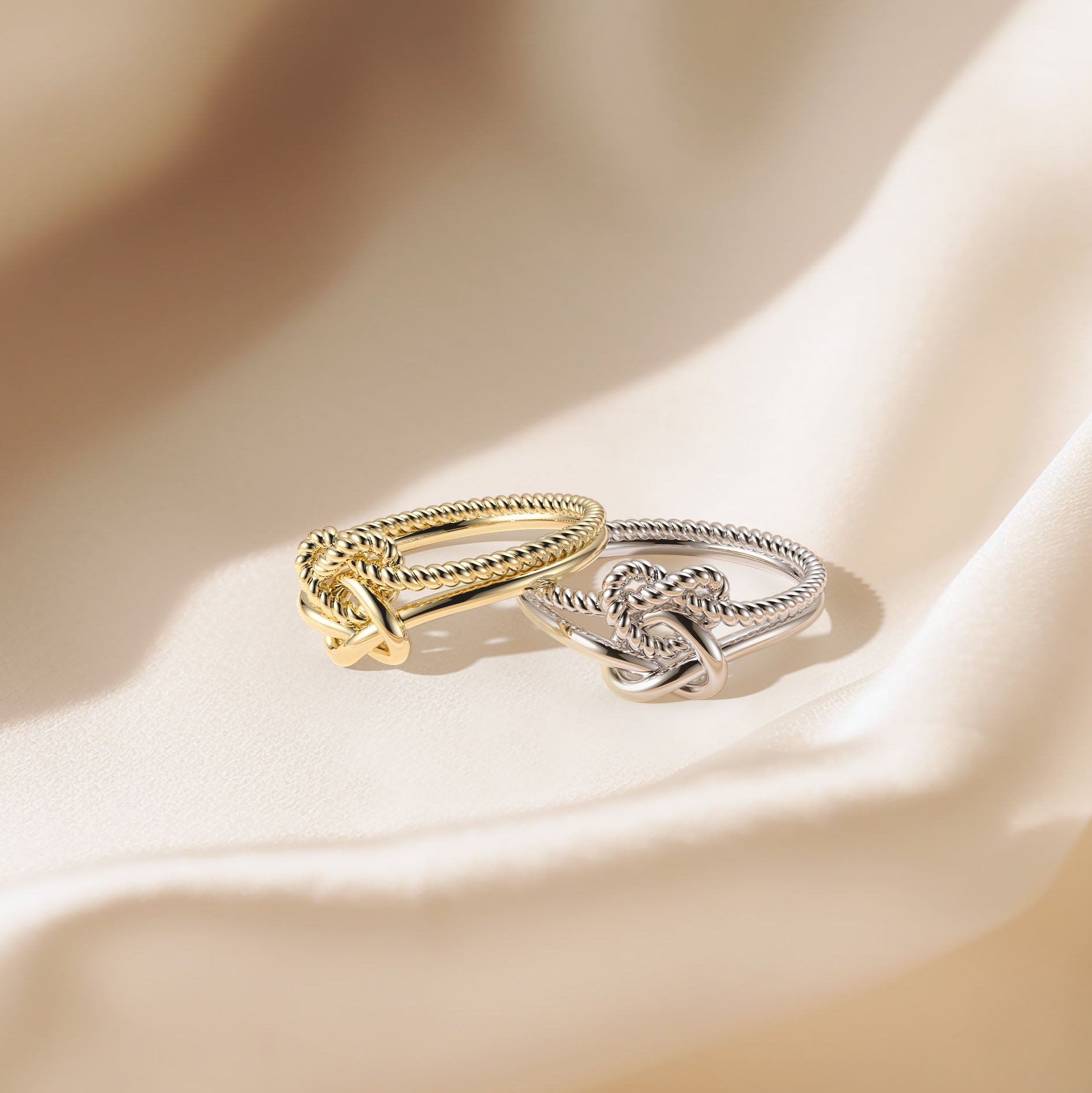 Double Knotted Ring - vanimy